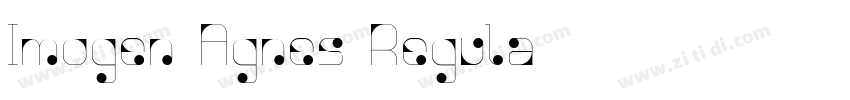 Imogen Agnes Regula字体转换
